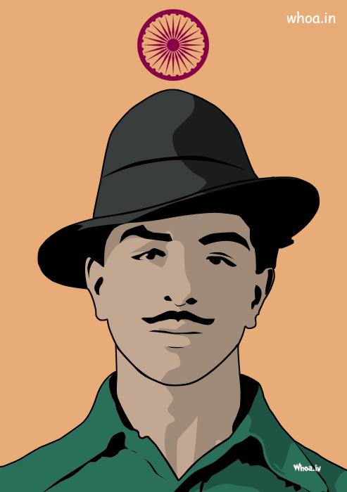 Shahid Bhagat Singh Mobile Wallpaper