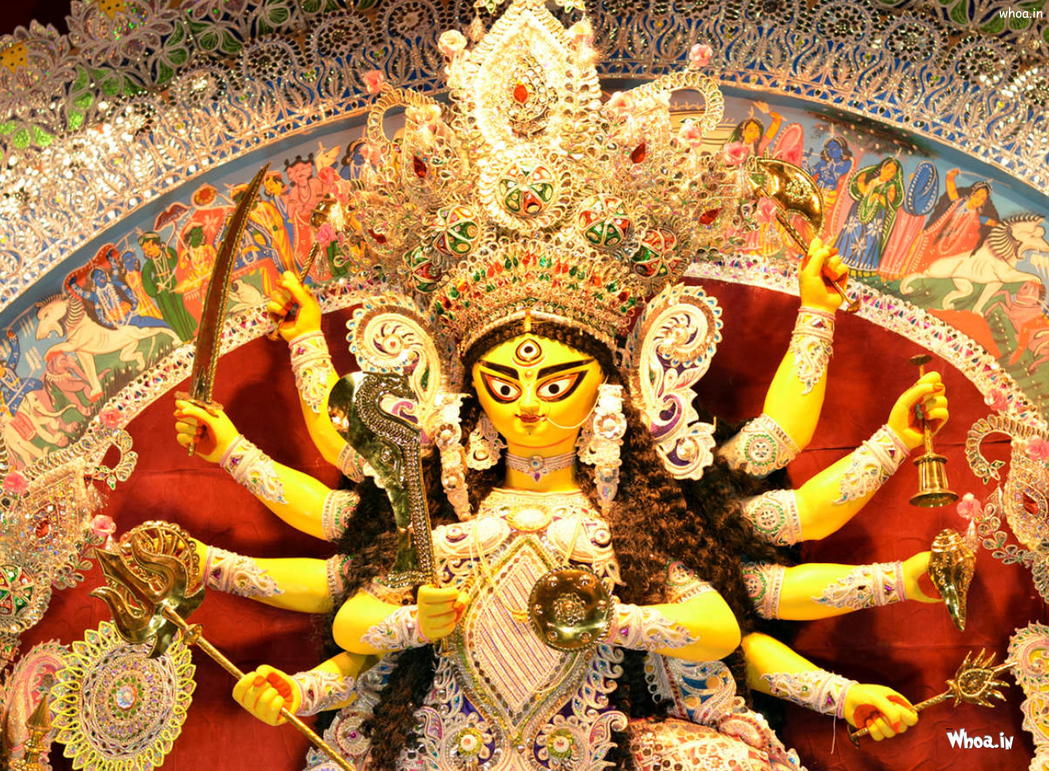 Sherawali Mata - Durga Maa, Vaishno Devi-Goddess Images, Pic