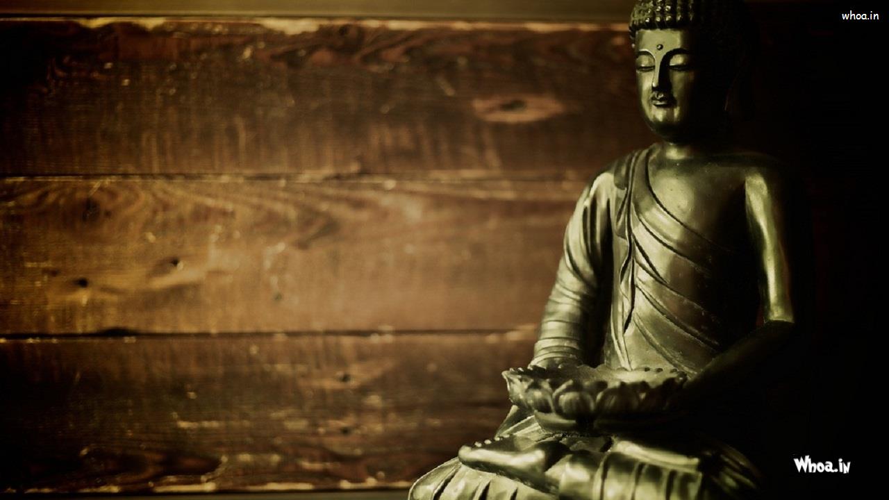 Silent Lord Buddha Statue HD Wallpaper