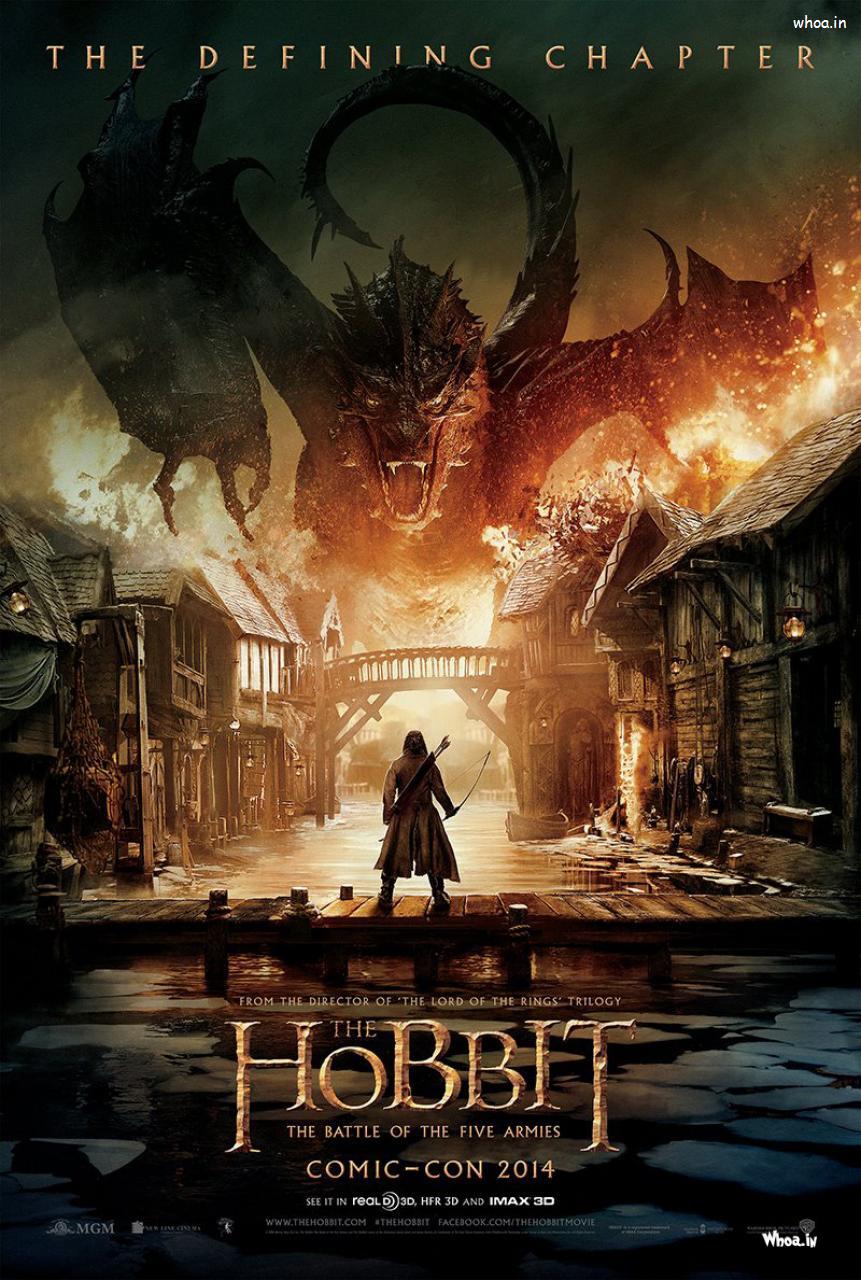 The Hobbit The Battle Of The Five Armies Hollywood Movie Poster 2014