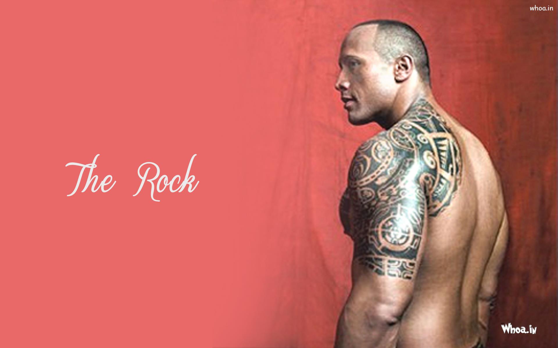The Rock Back Tattoo Wallpaper