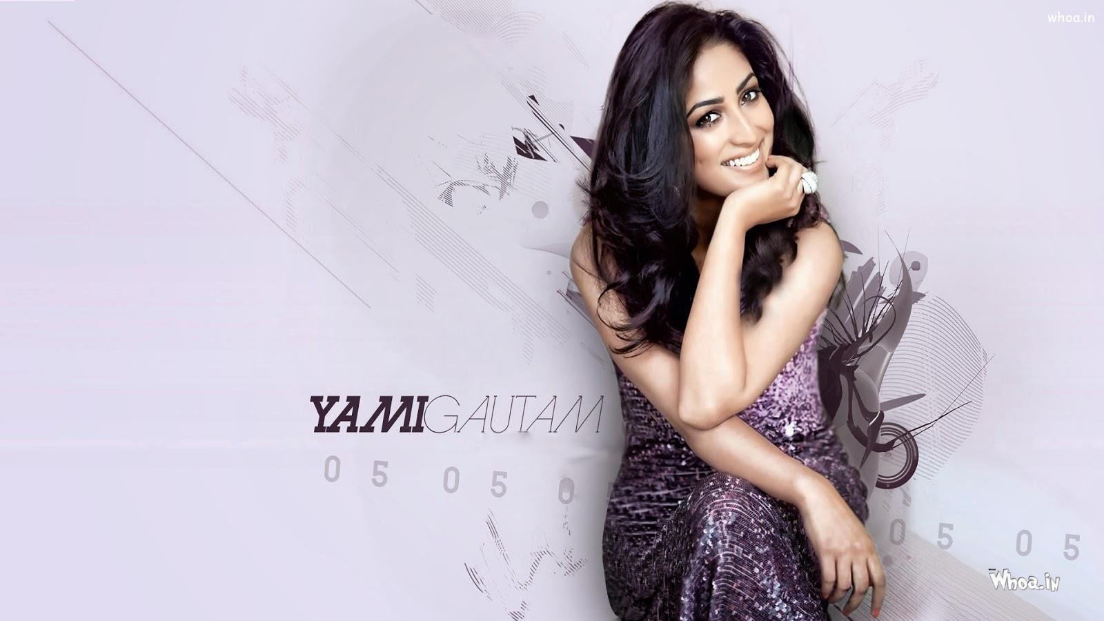 Yami Gautam Smiley Face Indian Actress HD Wallpaper